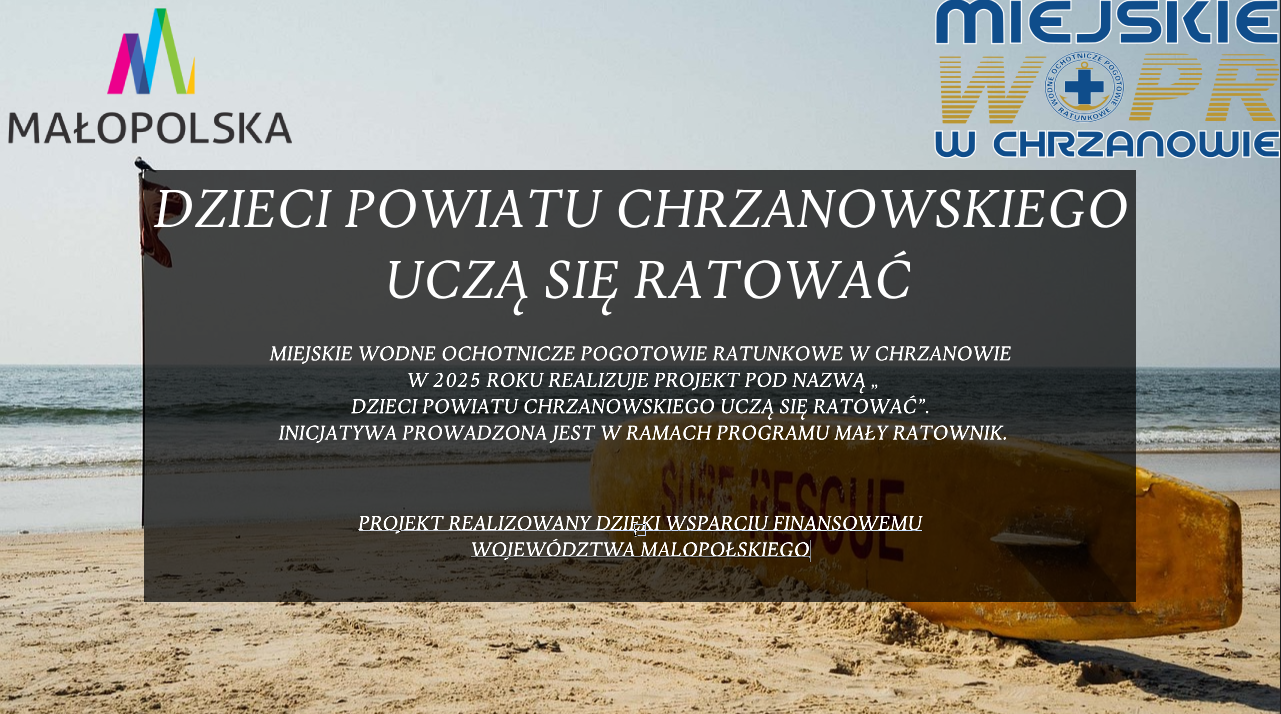 Read more about the article Dzieci Powiatu Chrzanowskiego uczą się ratować