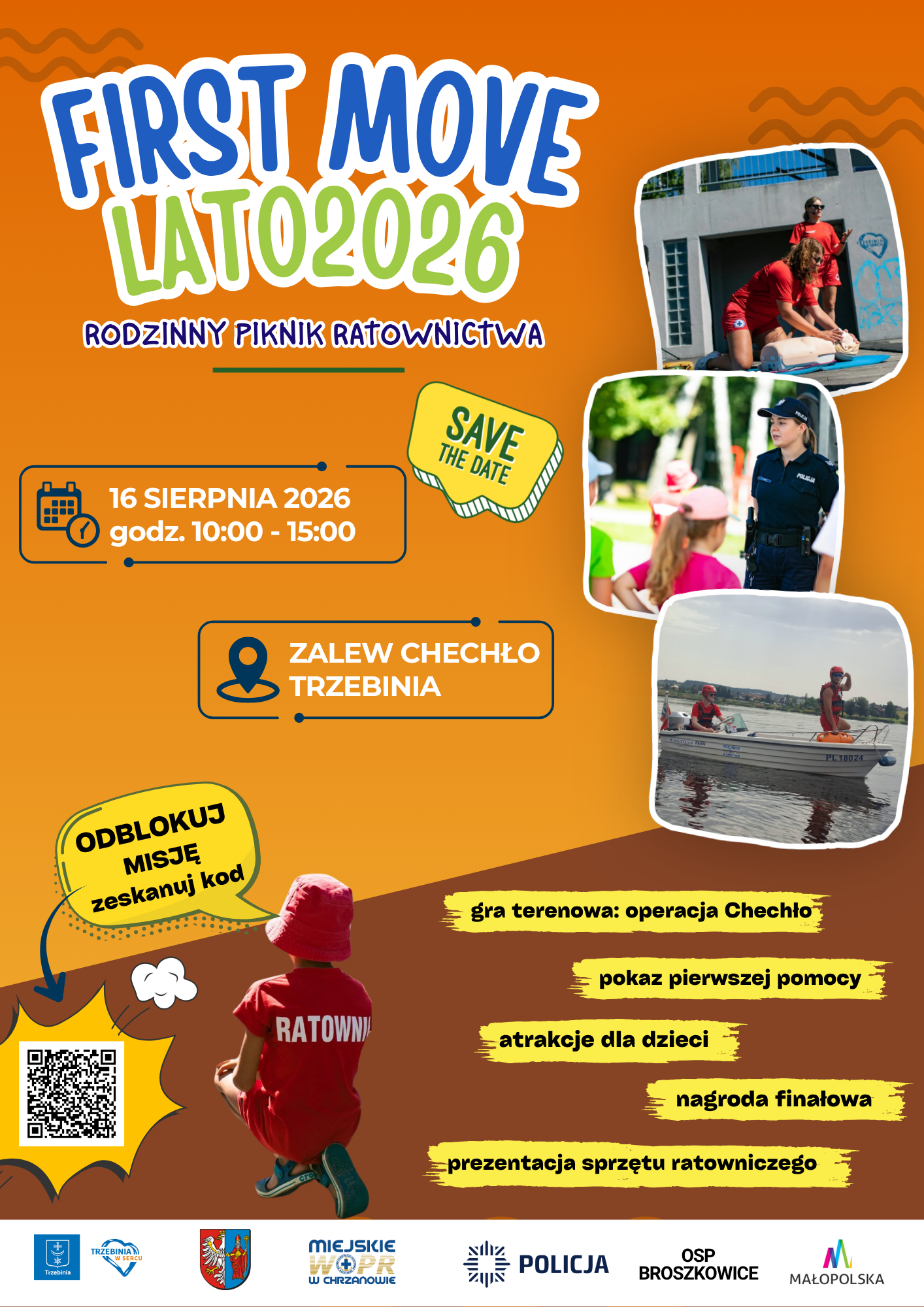 Read more about the article FIRST MOVE LATO 2026 – Rodzinny Piknik Ratownictwa